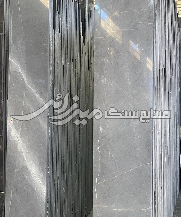 مرمریت لاشتر مشکی متمایل به خاکستری - مرمریت لاشتر طوسی