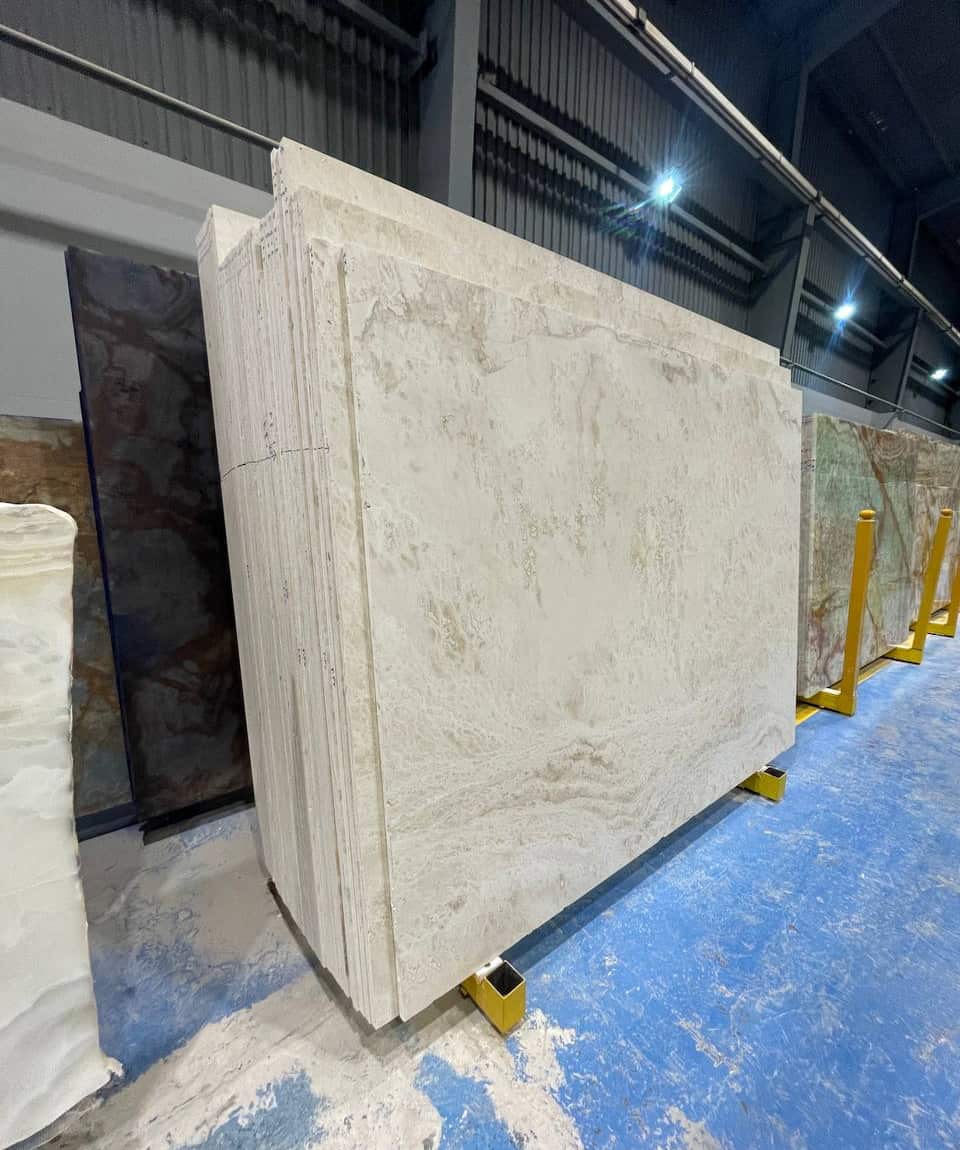 سنگ اسلب تراورتن عباس آباد کد I10123